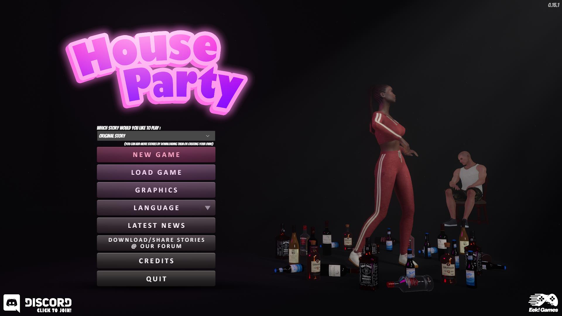 家庭派对House Party v0.15.1中文版+攻略+控制台 3D互动-比心acgn