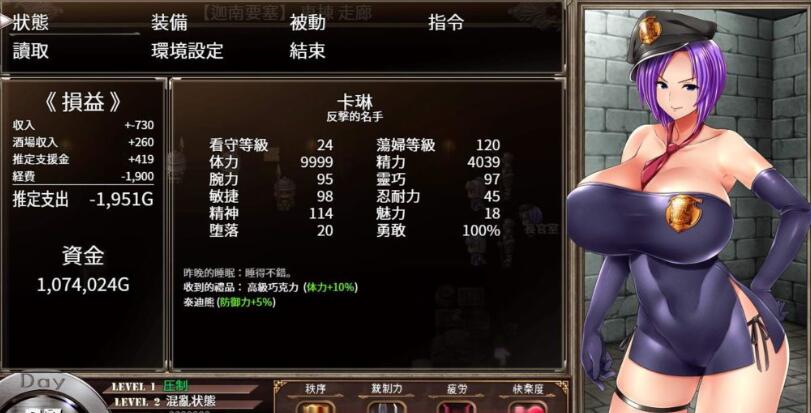 图片[4]-卡琳典狱长(ARRYN’S PRISON) V0.4中文汉化版 黑暗RPG游戏-比心acgn